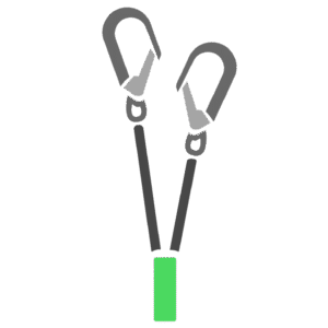 Lanyards and energy absorbers